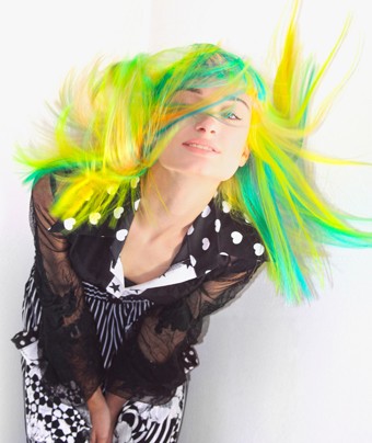 yellow multicolor